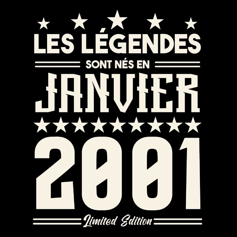 cadeau d'anniversaire janvier 2001. Janvier 2001.