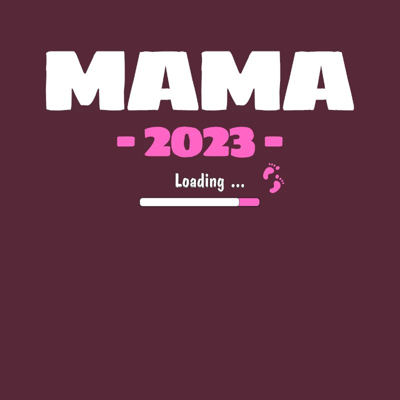 Mama 2023 Loading - Expectant Mama Motif for