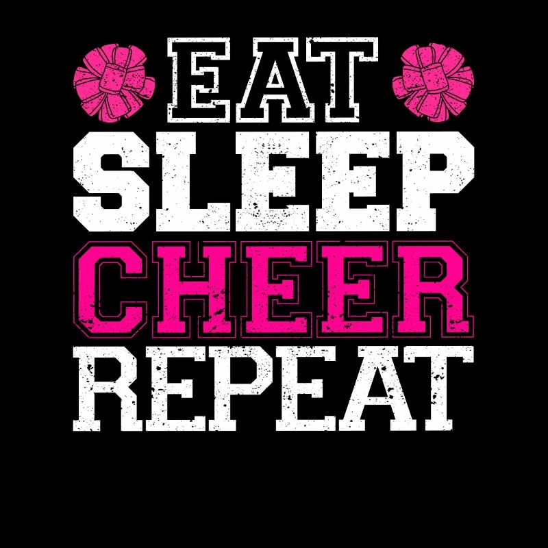 Cheerleading - Eat Sleep Cheer Repeat Cheerleader