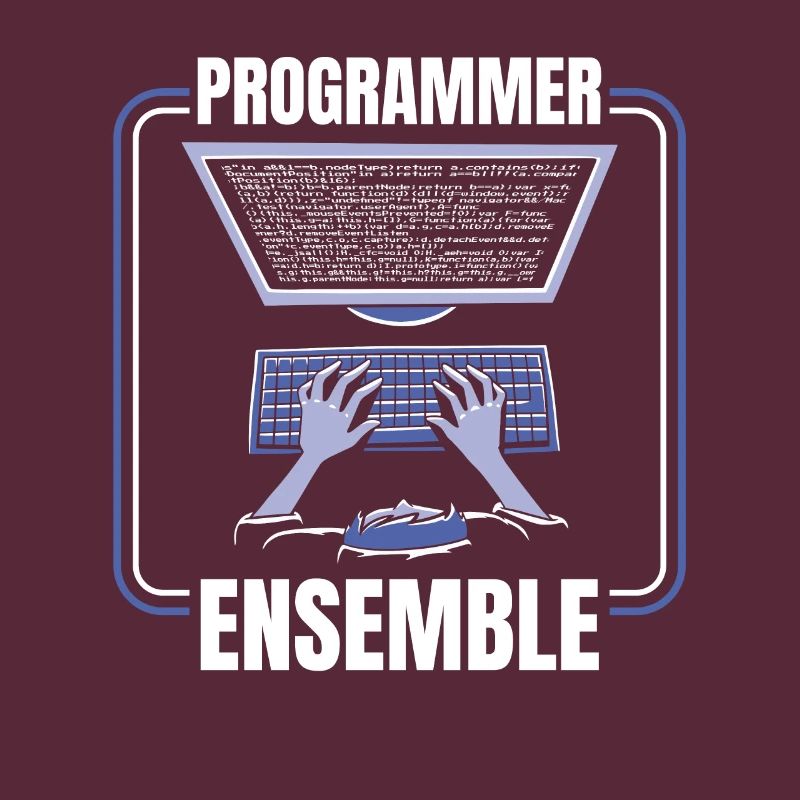 Développeur Coder Programmeur Ensemble