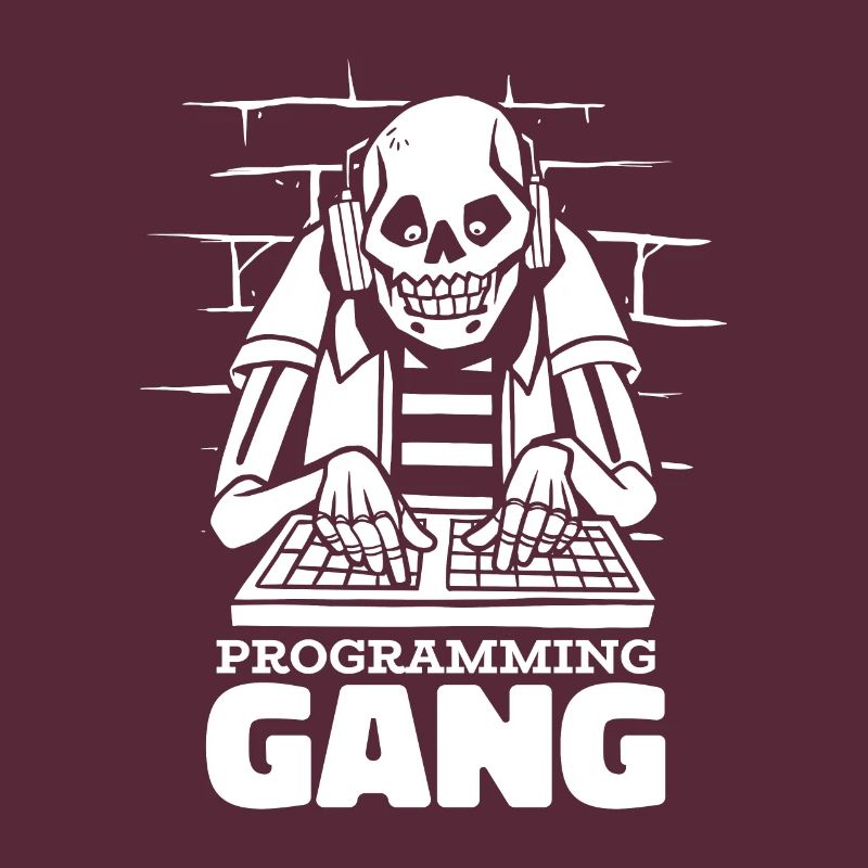 Développeur Coder Programmeur Squelette