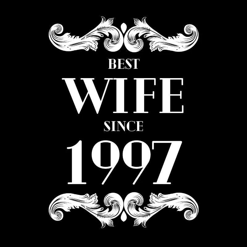 Beste Ehefrau seit 1997 Hochzeit