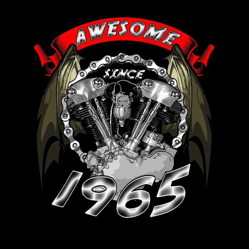 Awesome since 1965, Biker Geburtstag