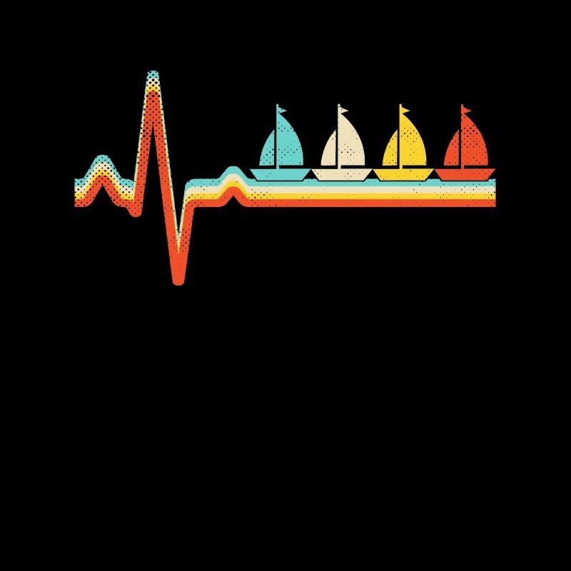 Sailing Retro Heartbeat
