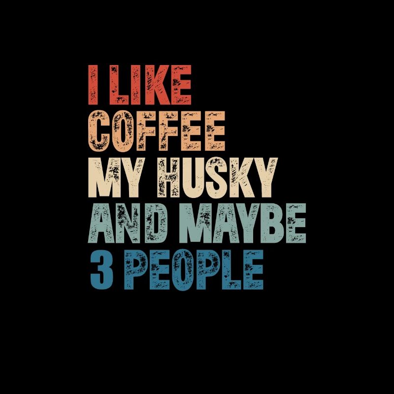 Coffee Husky Caffeine Espresso Barista Gift