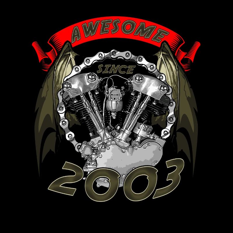 Awesome since 2003, Biker Geburtstag