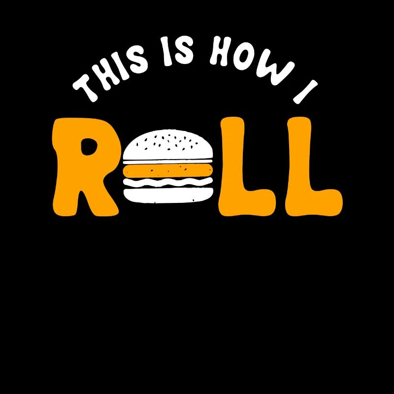 Lustiges Burger Design