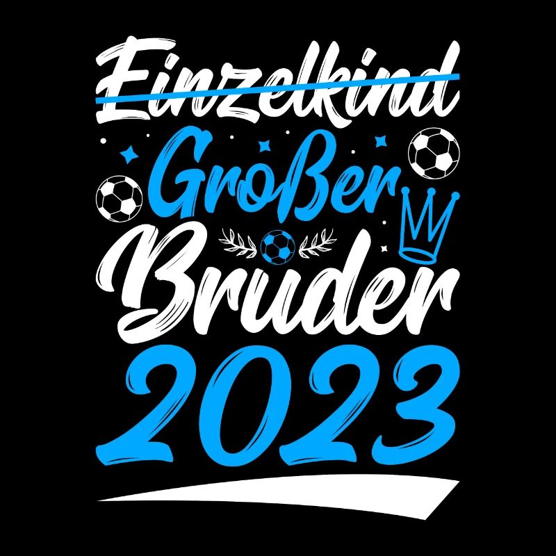 Jungen Ich werde Großer Bruder 2023 Geburt Spruch