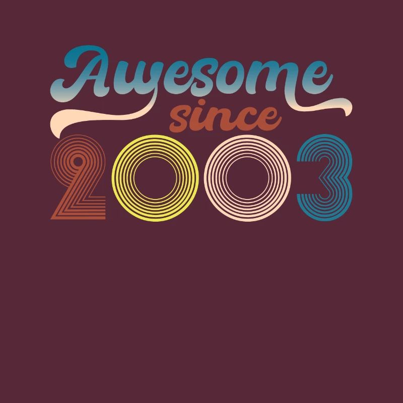 Fantastic since 2003 retro 19th Bitrthday