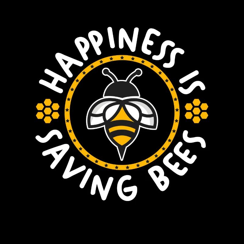 Beekeeping Happiness Is Saving Apiarist Beekeeper