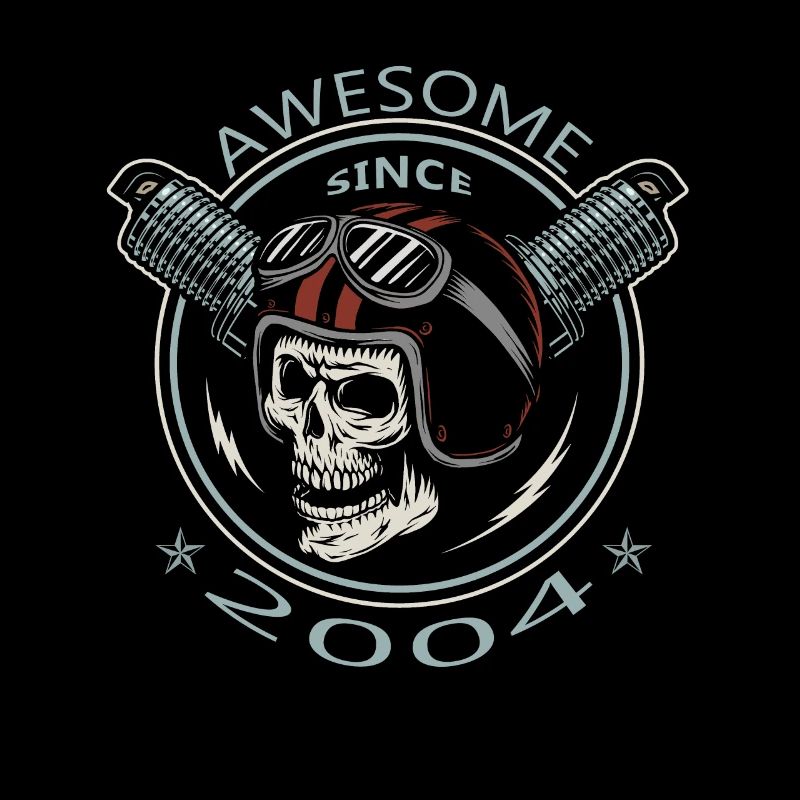 Awesome since 2004, Biker Geburtstag