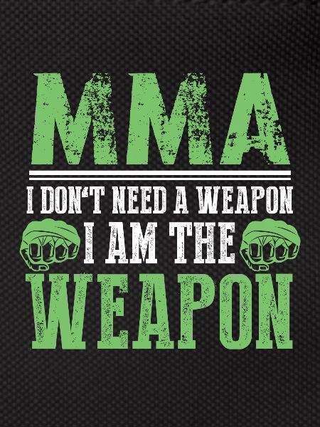 No weapons mma