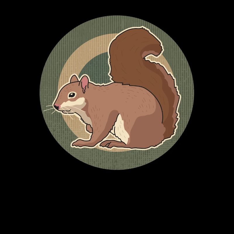 Süßes Eichhörnchen Grauhörnchen Hörnchen Geschenk