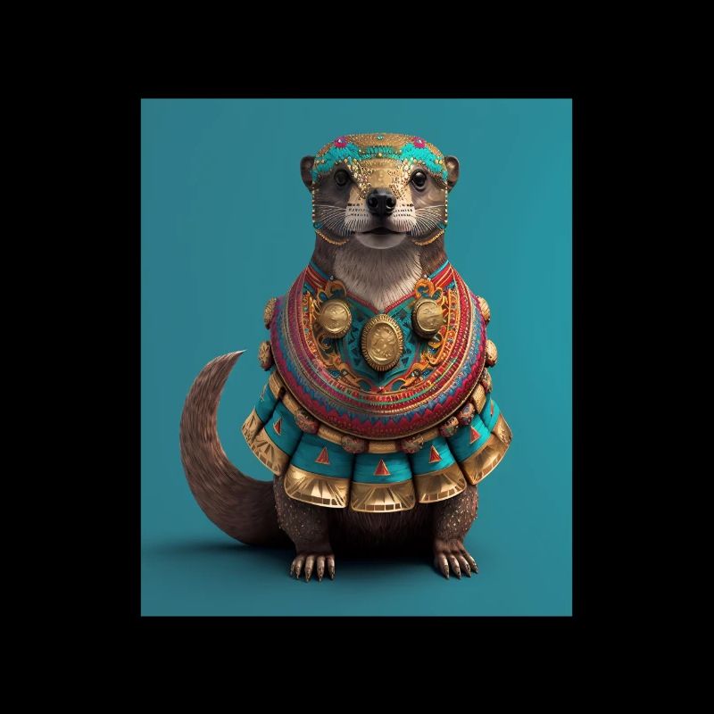 Esthétique Cool Otter Design Esthétique Cool Art
