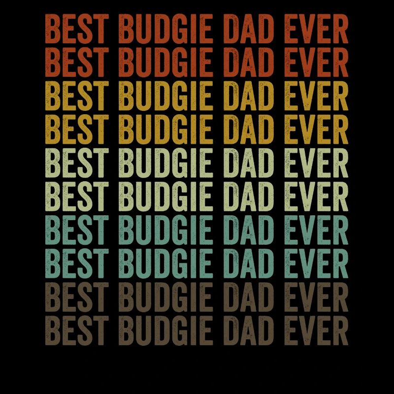 Meilleur père perruche de tous les temps Budgerigar Budgerigar G