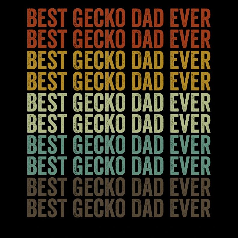 Bester Gecko-Vater aller Zeiten Eidechsen-Vater Ge