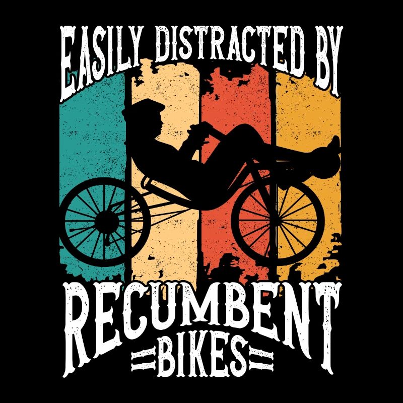 Vélo couché Cycliste couché