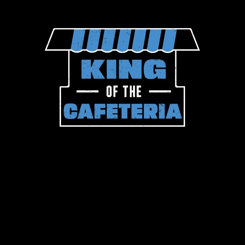 Drôle de roi de la cafétéria pour le