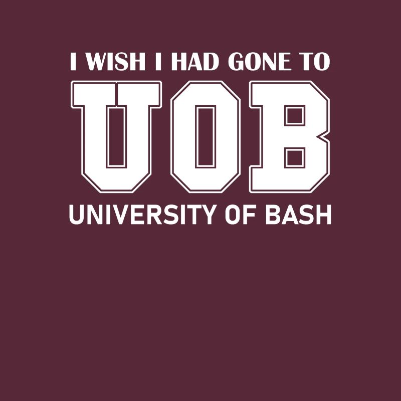 University of Bash Funny for Linux Sysadmin and