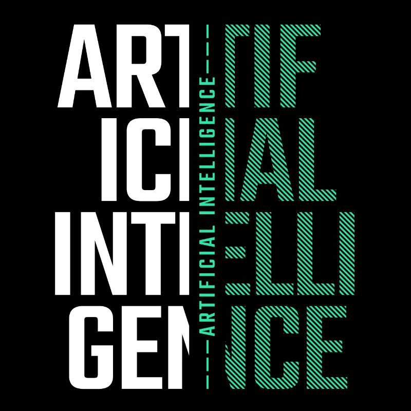 AI Artificial Intelligence Futuristic Nerd Gift