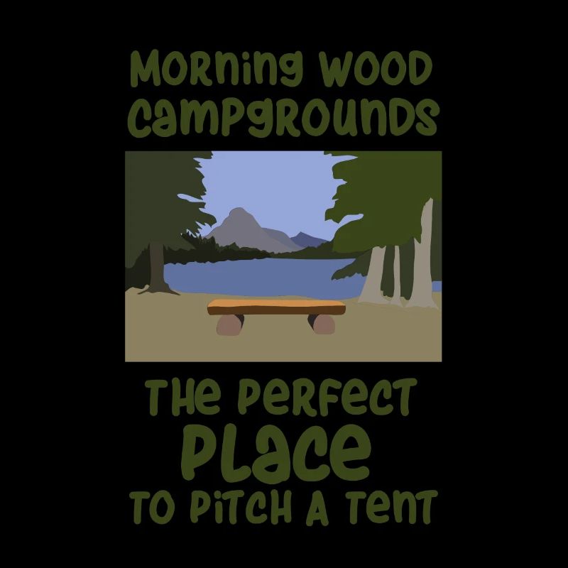 Camping slogan camping
