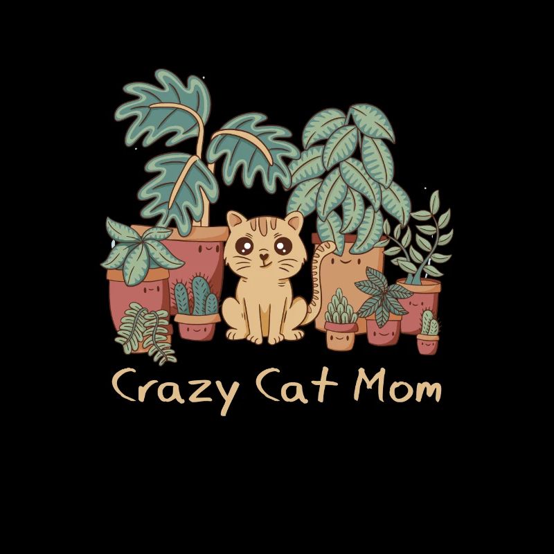 Chats et plantes