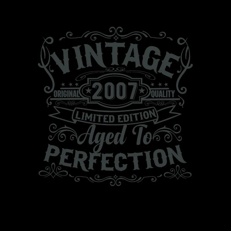 Edition Limitée Millésime 2007. Vieilli à la perfection