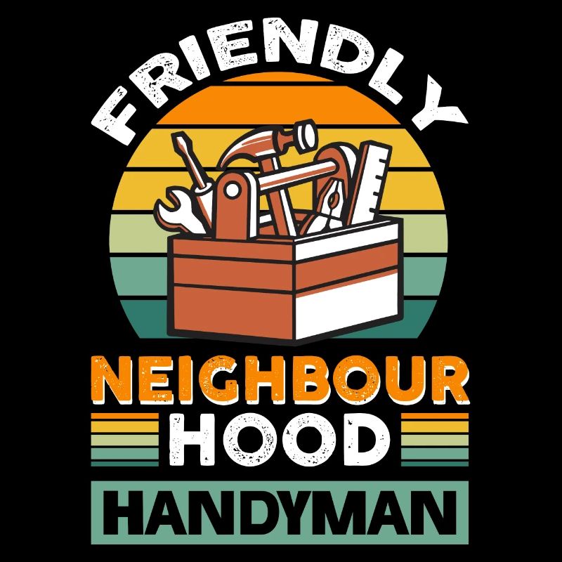 Freundlicher Handwerker aus der Nachbarschaft
