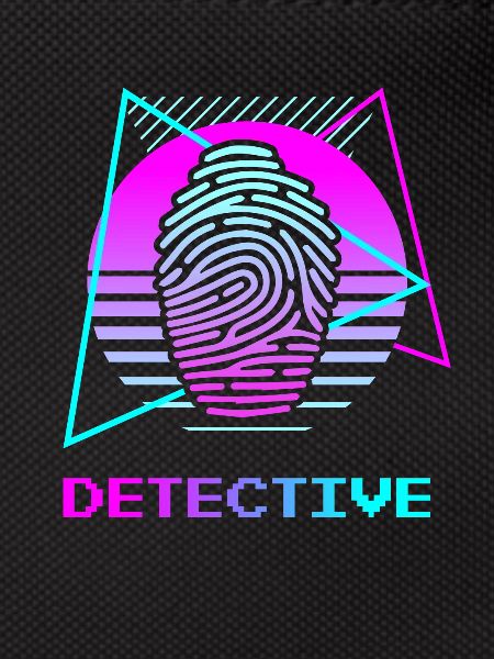 Enquêteur-détective rétro