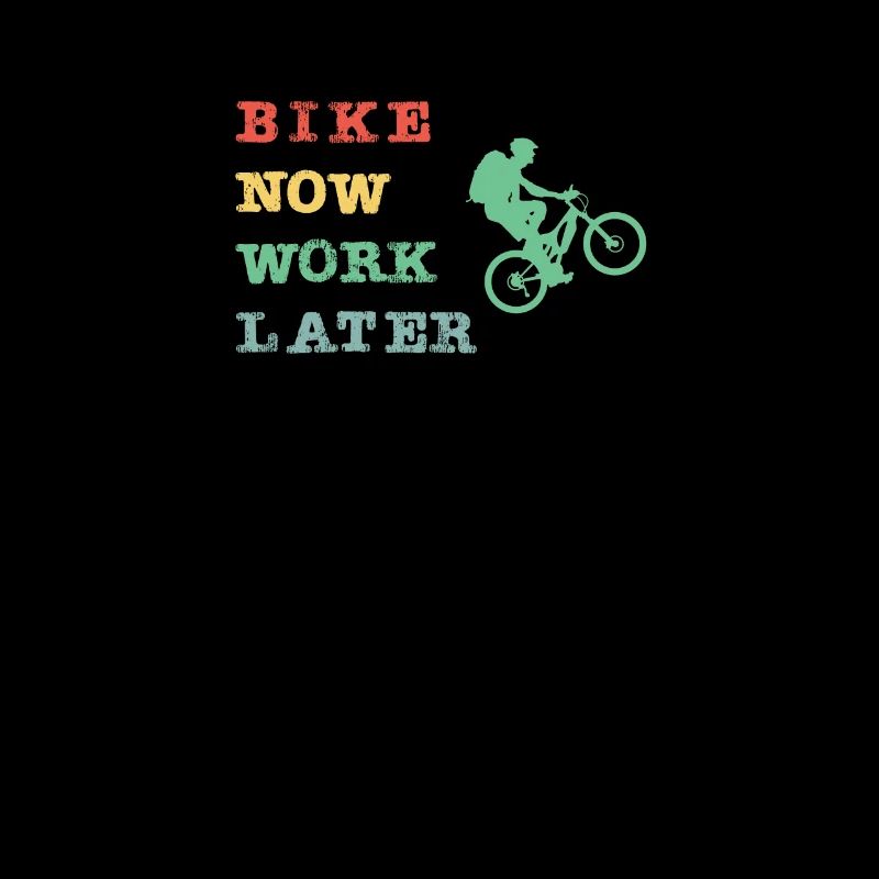 Vélo maintenant - travailler plus tard