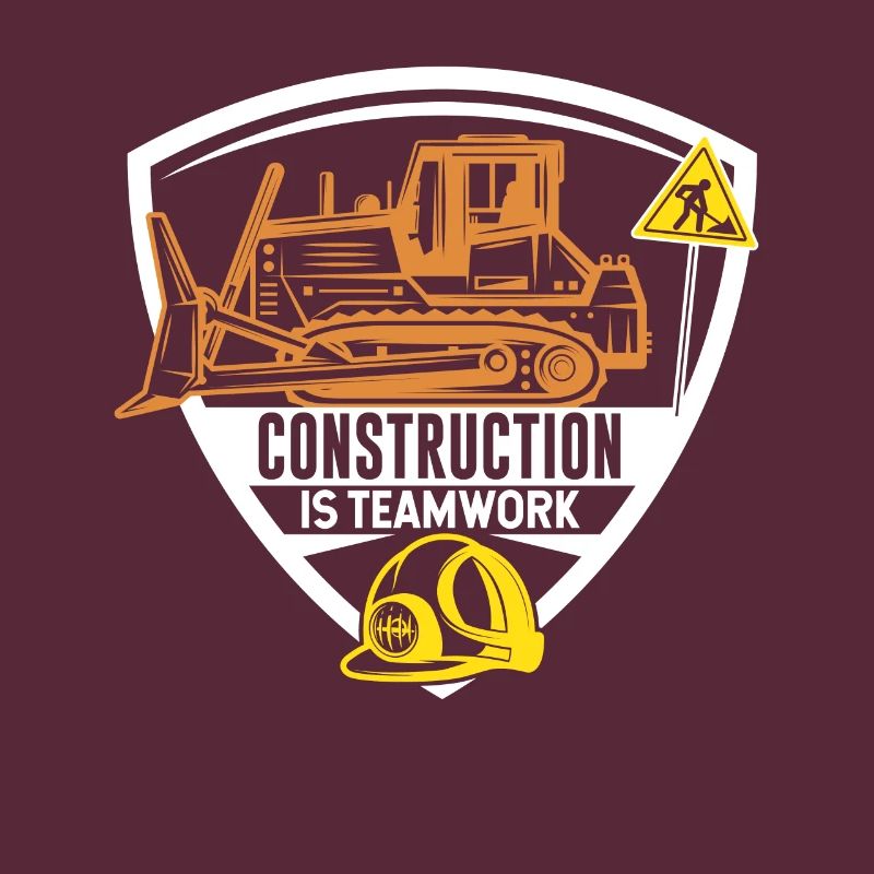 Construction work is teamwork Construction Teamwork Construction site