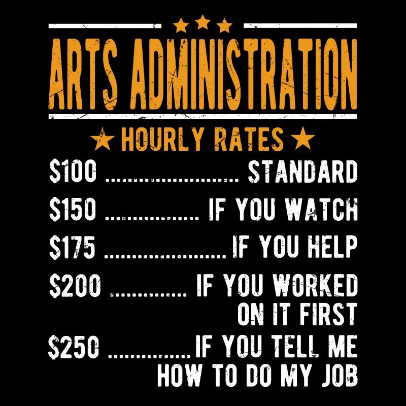 Administration de l’art Salaire horaire