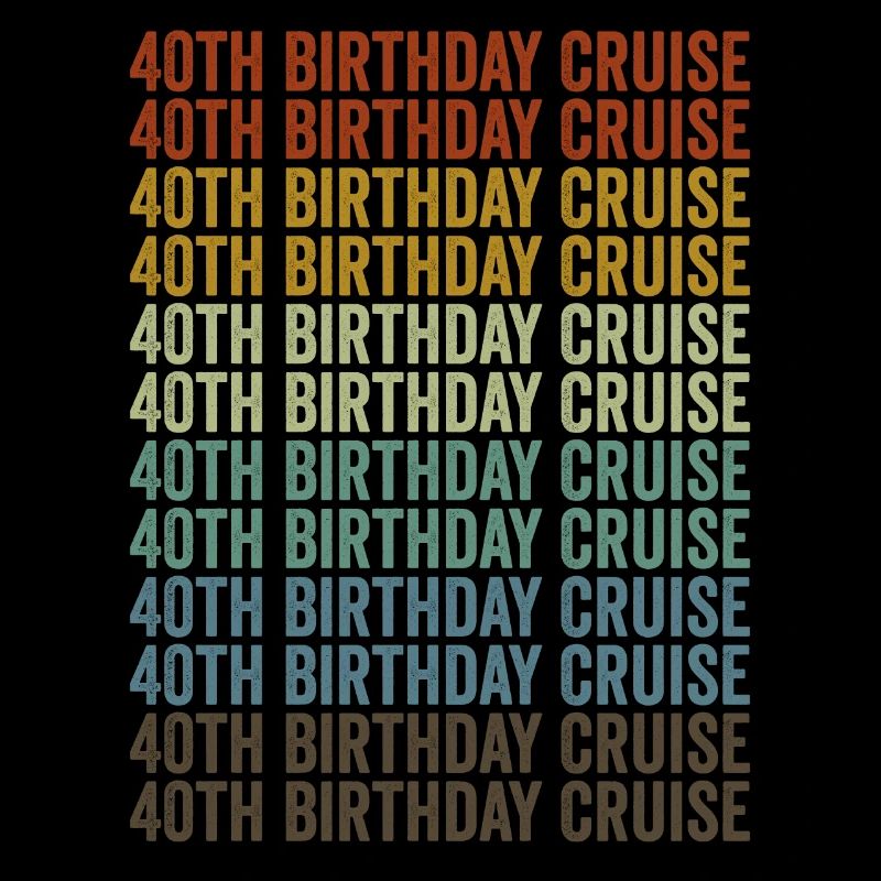 40. Geburtstag Kreuzfahrt Kreuzfahrt Urlaub