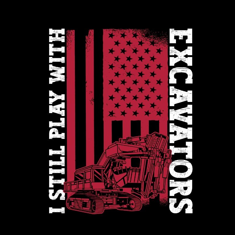 Baggerfahrer Bagger États-Unis