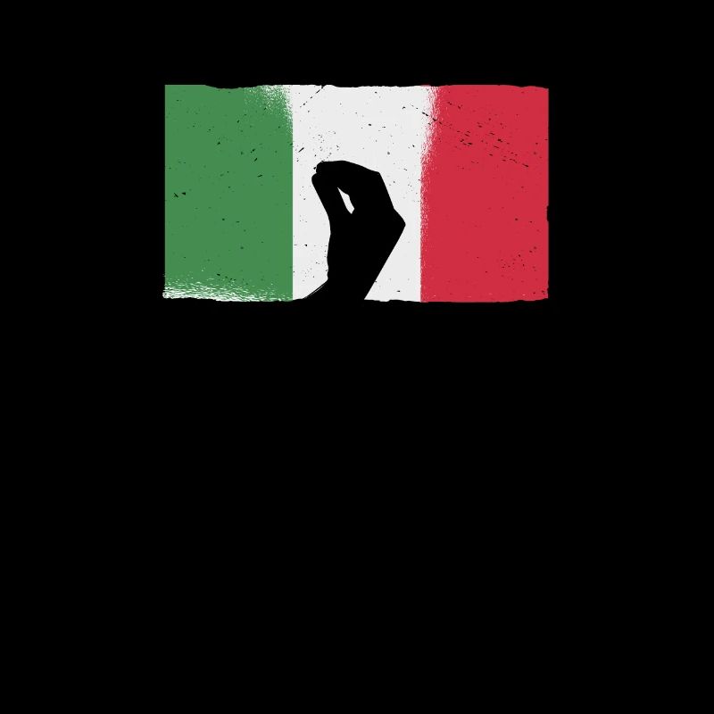 Geste de la main italienne Capisci | Drapeau italien