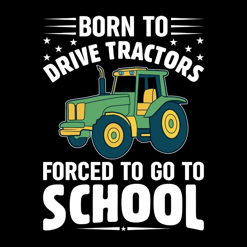Né pour conduire des tracteurs, forcé de