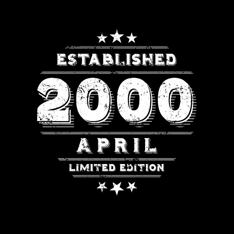 Birthday in April 2000 - April