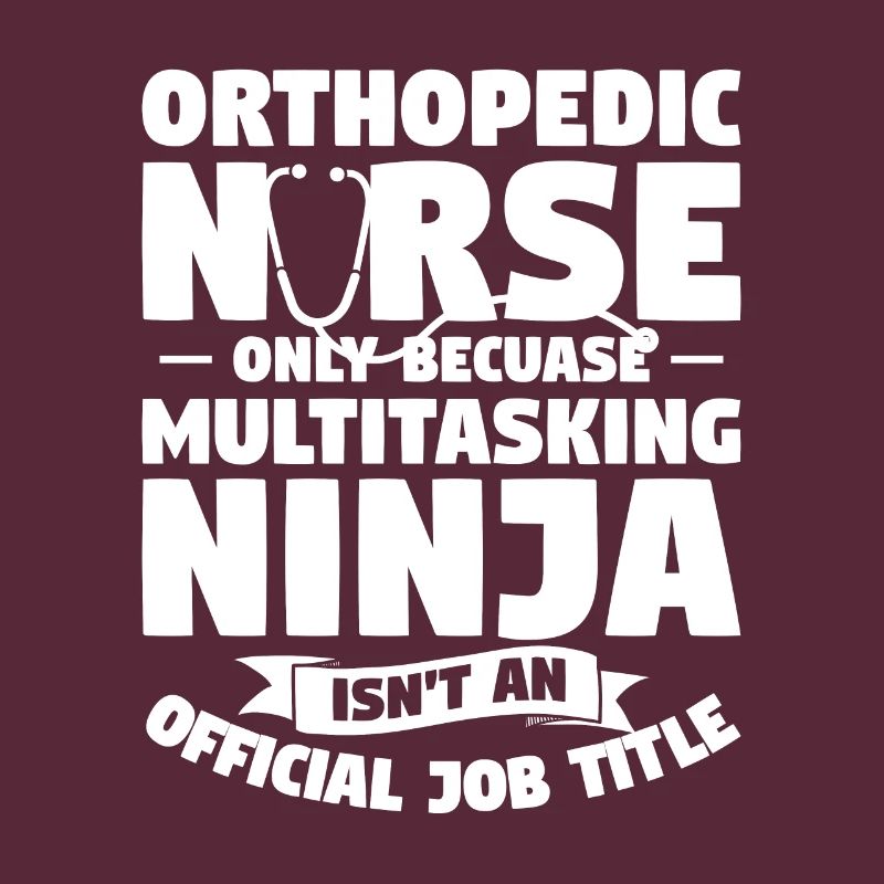 Orthopädische Krankenschwester nur, weil Multitasking-Ninja