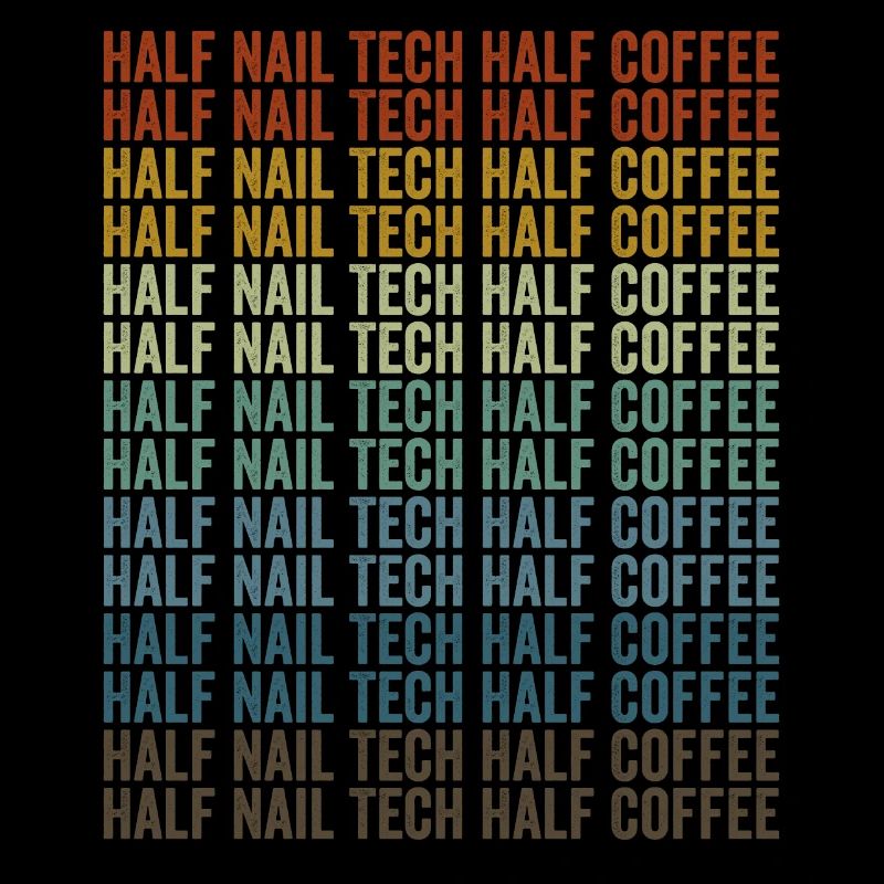 Halb Nageltechniker halb Kaffeenageltechnologe