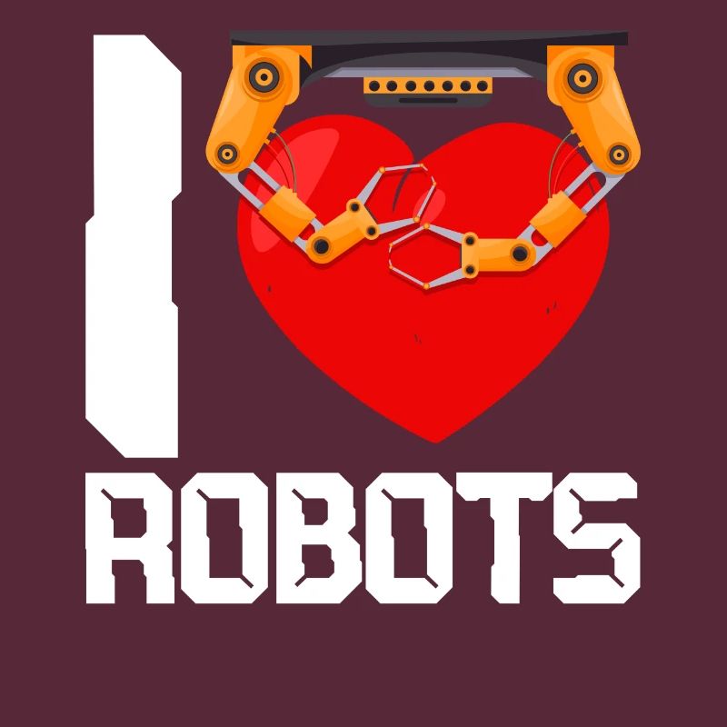 Robot Robotics Engineer Heart I
