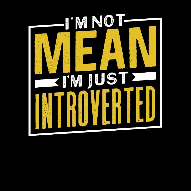 I'm not evil I'm just an introvert
