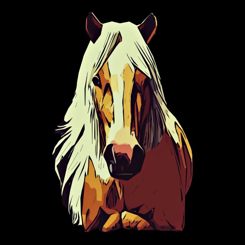 Motif d’animal de cheval