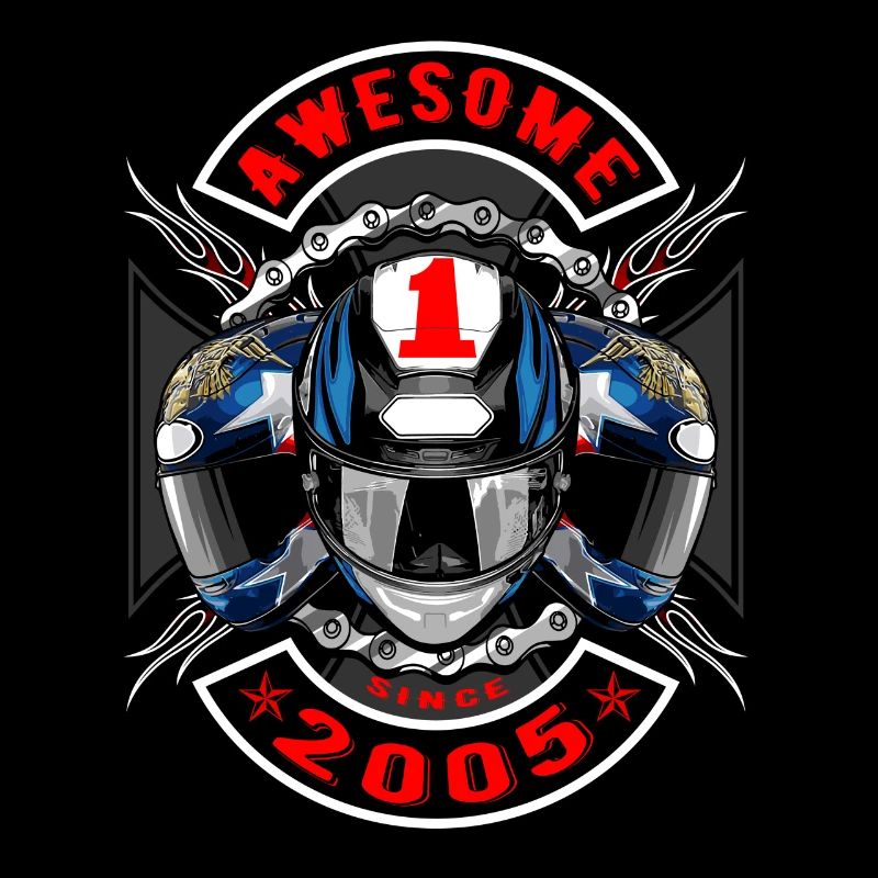 Awesome since 2005, Biker Geburtstag