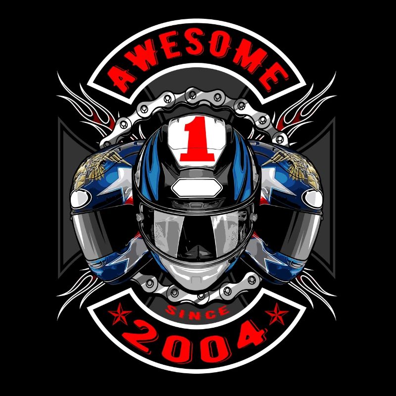 Awesome since 2004, Biker Geburtstag