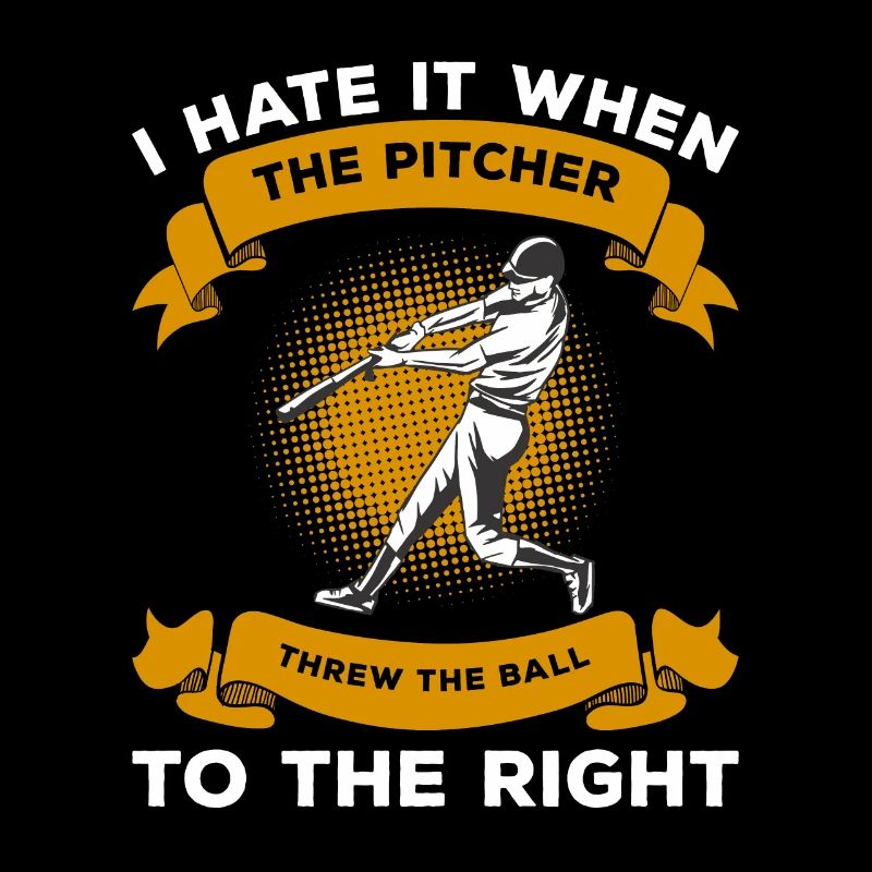 Ich hasse es, wenn der Pitcher den Ball nach rechts warf