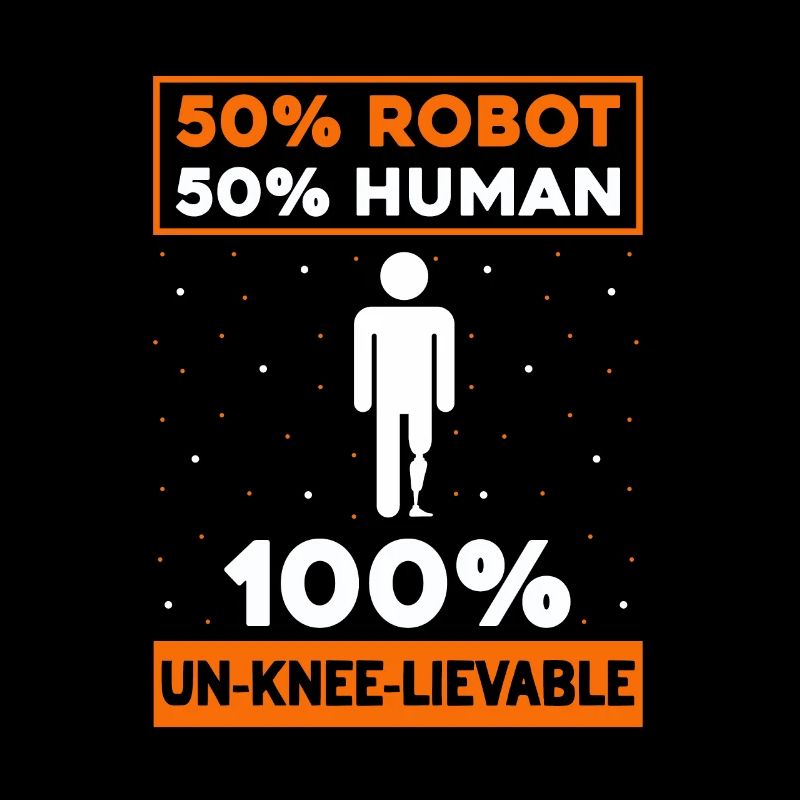 Artificial leg design for leg prostheses