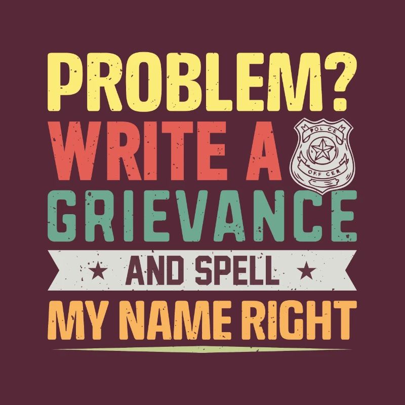 Problem? write a grievance .. Knast