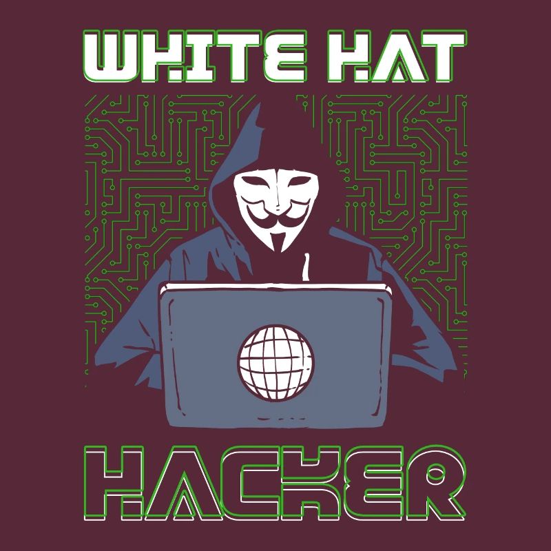 White Hat Hacker Hacking Programming Dark Net