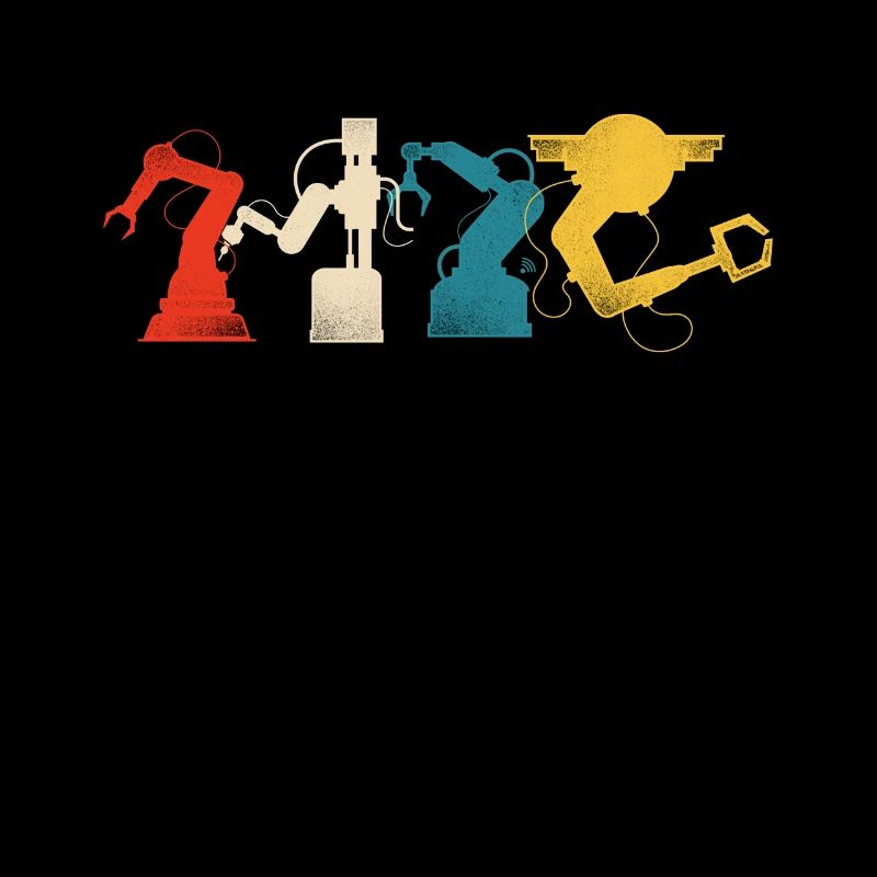 Robot Robotics Engineer Retro