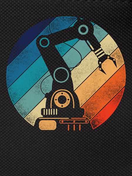 Robot Robotics Engineer Retro